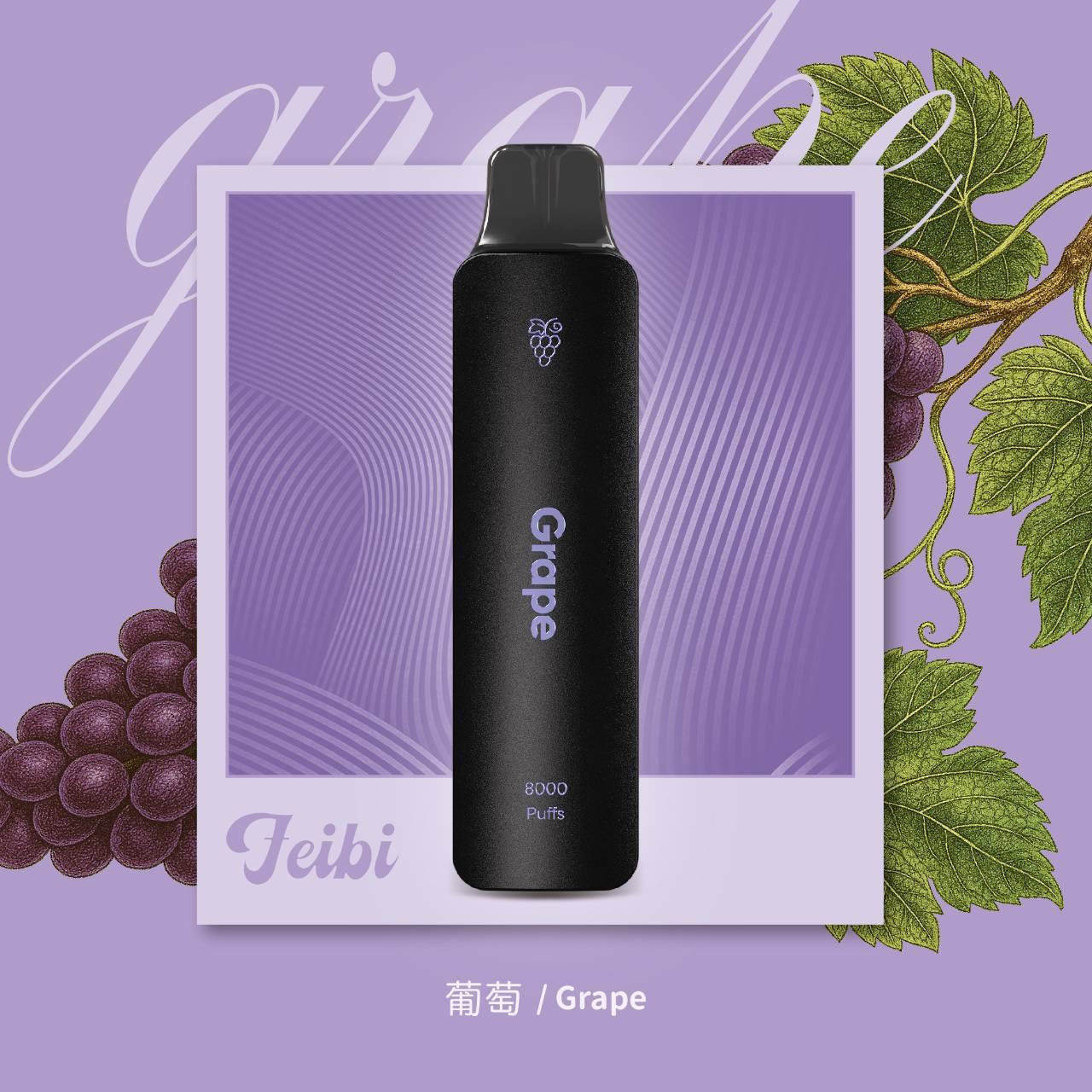 <p><strong>Feibi 菲比 8000口<br />
拋棄式/一次性</strong></p>